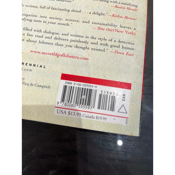 The Secret Life Of Lobster Book - Picture 6 of 6